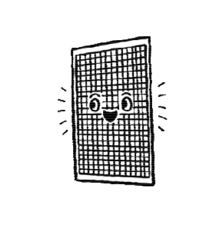 網戸張替・新設のイメージイラスト